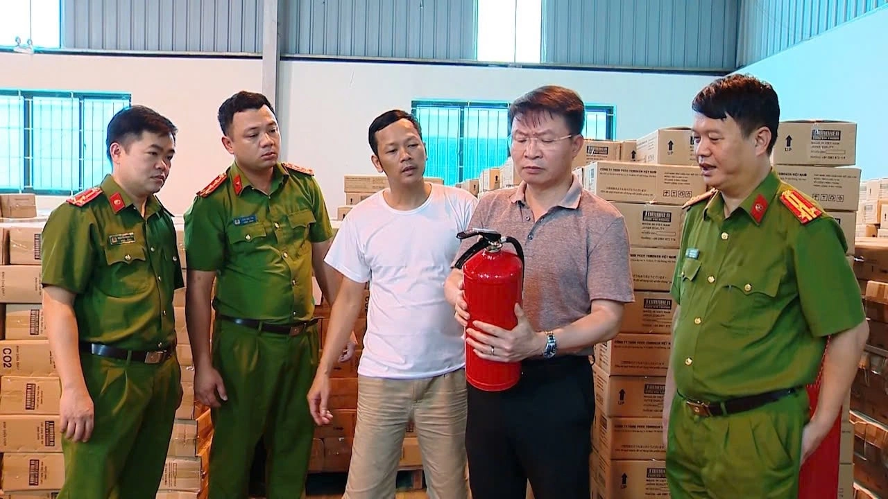 Giám đốc Công ty Tomoken làm 1,6 triệu bình chữa cháy giả