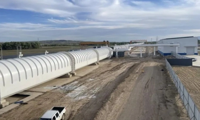 Tàu đệm từ thử nghiệm tăng tốc lên 700 km/h trong hai giây